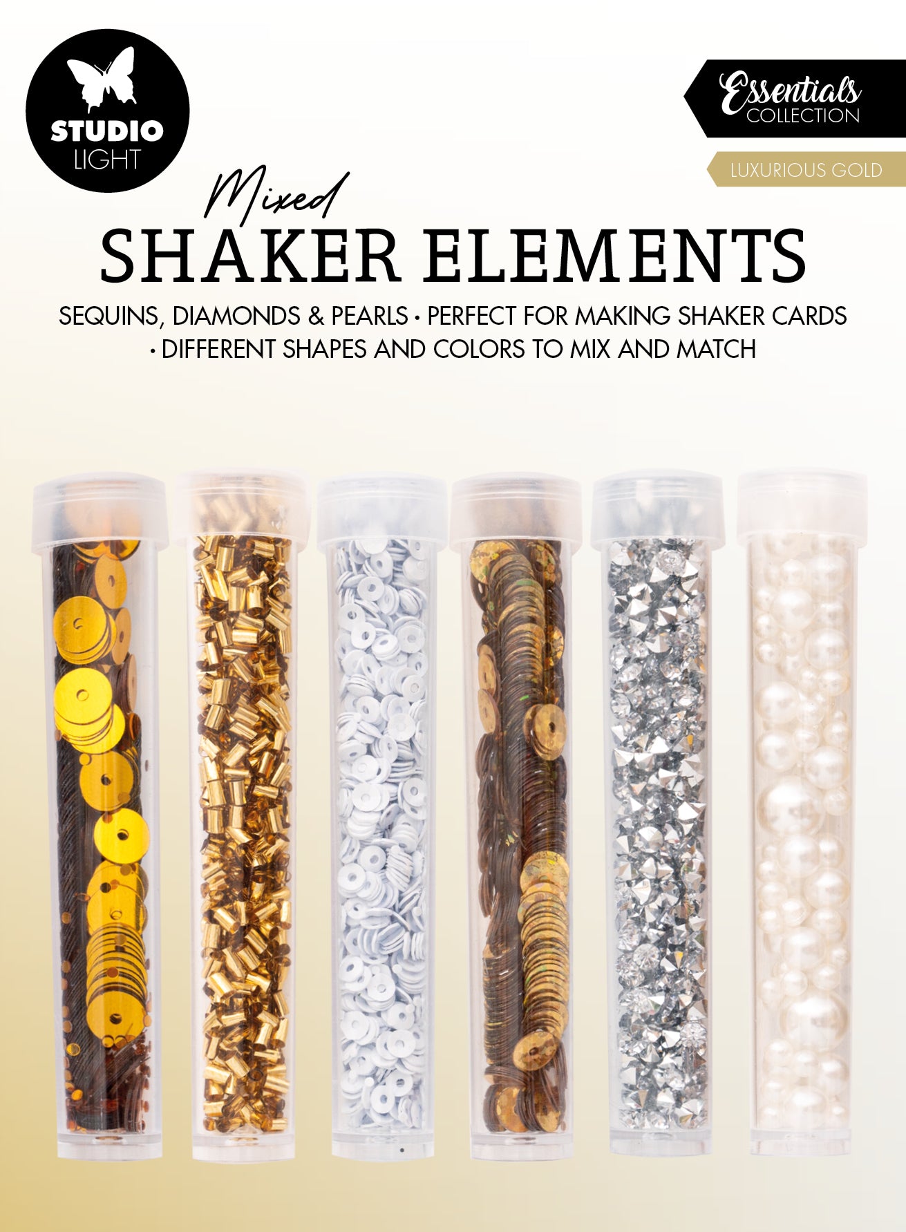 SL Shaker Elements Luxurious Gold Essentials 151x111x12mm 6 PC nr.19