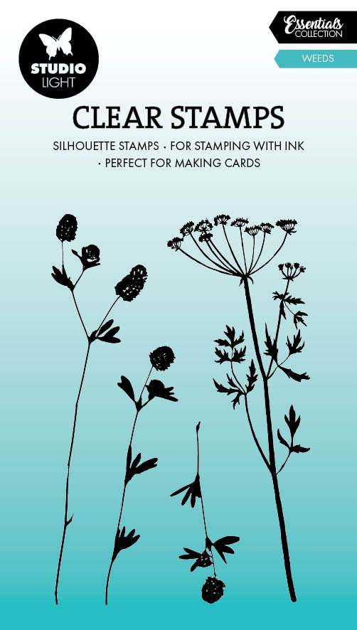 SL Clear Stamp Weeds Essentials 4 PC