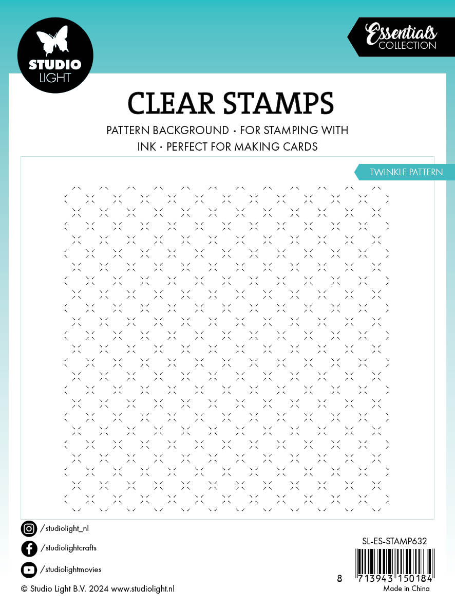 SL Clear Stamp Twinkle Pattern Essentials 1 PC