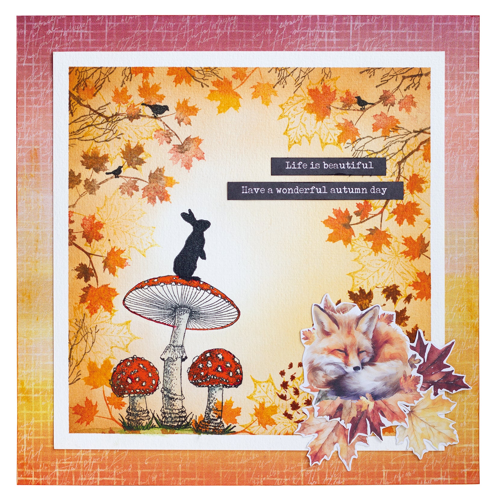 SL Clear Stamp Autumn Essentials 2 PC