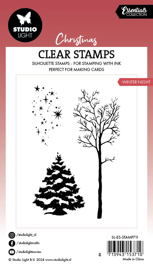 SL Clear Stamp Winter Night Essentials 3 PC