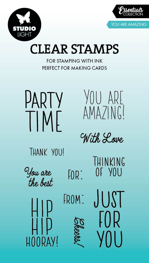 SL Clear Stamp You Are Amazing Essentials 11 PC