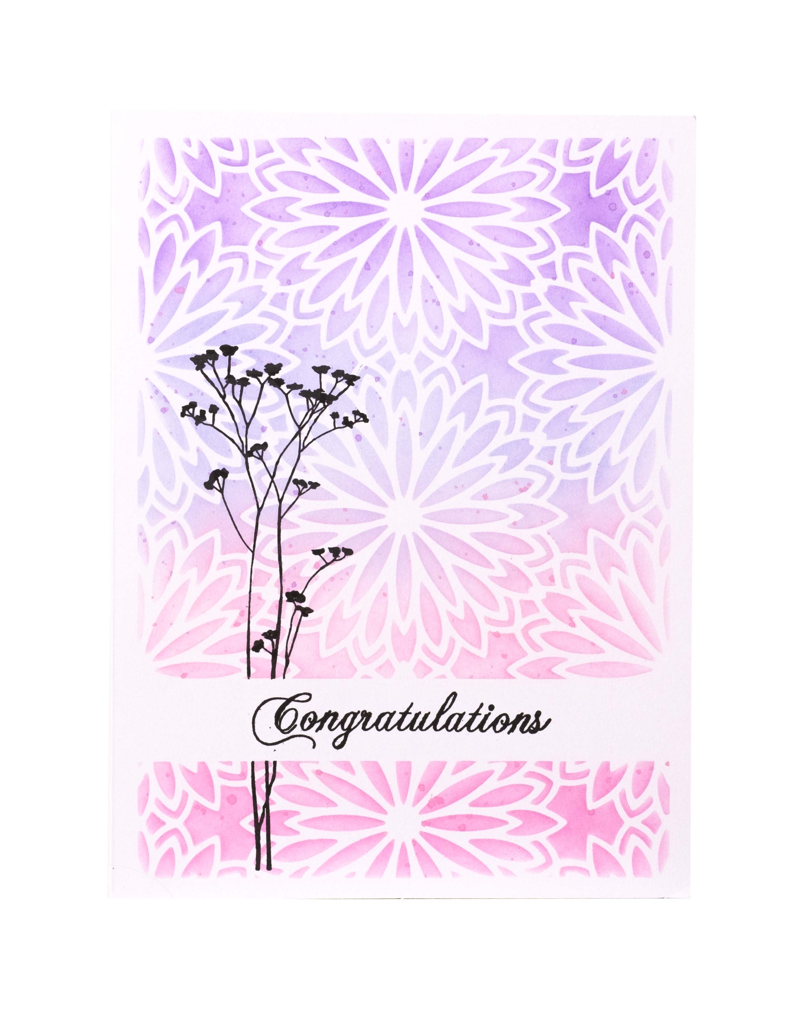 SL Clear Stamp Dried Flowers Essentials 2 Pieces