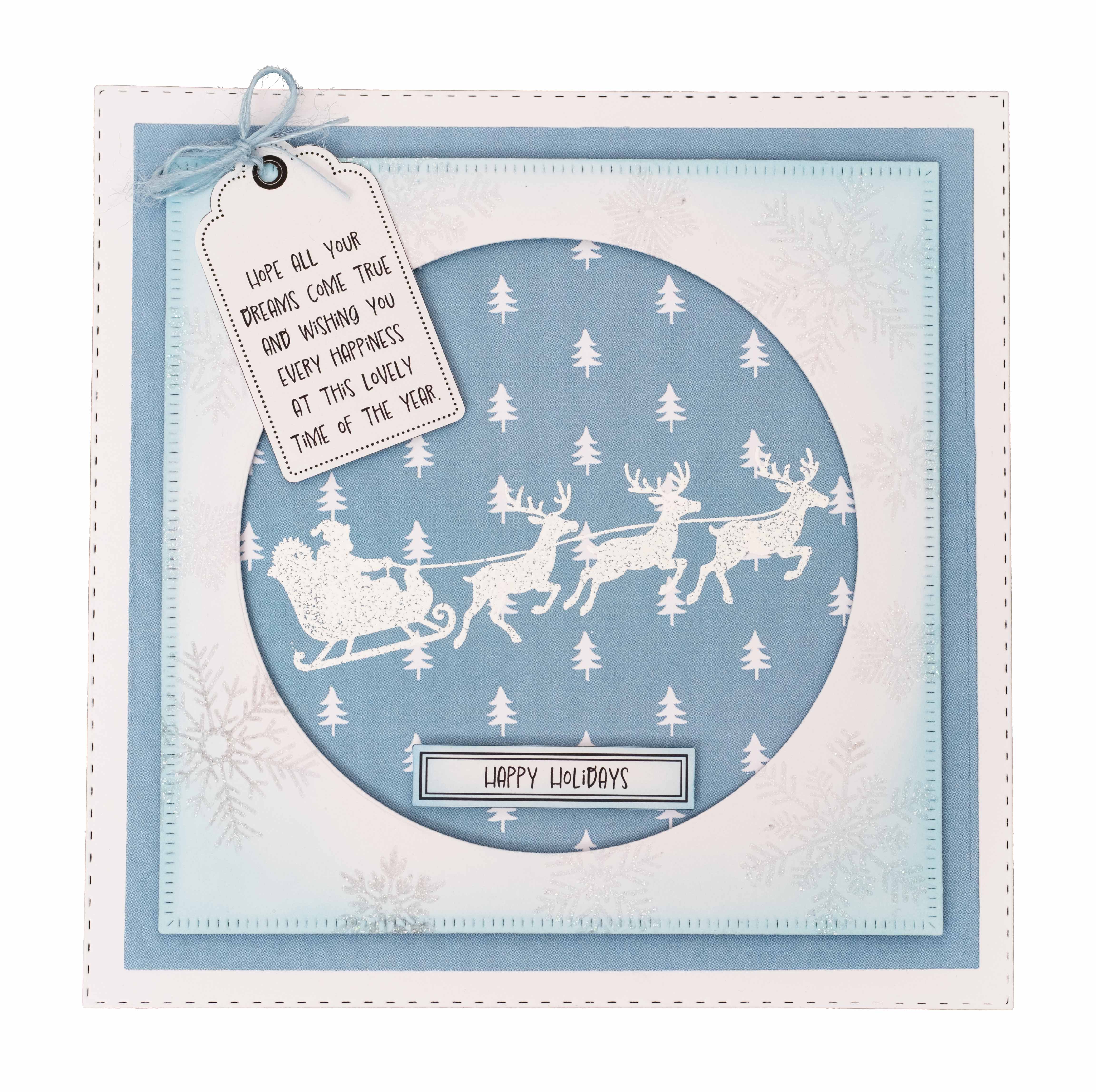 SL Clear Stamp Santa & Reindeer Essentials 1 Piece