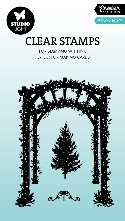 SL Clear Stamp Pergola Lights Essentials 68x88x3mm 3 Pieces