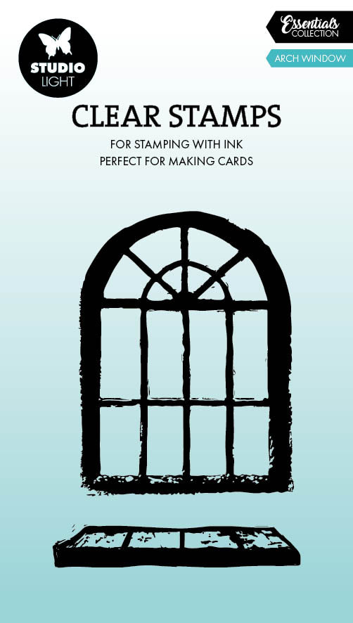 SL Clear Stamp Arch Window Essentials 60x86x3mm 2 Pieces
