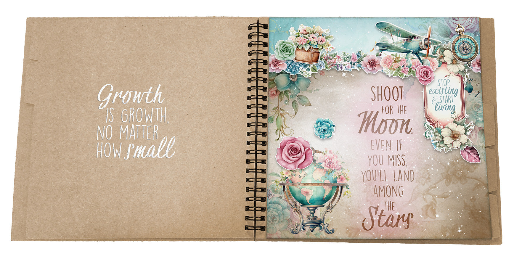 SL Clear Stamp Quotes - Motivation Essentials 8 Pieces