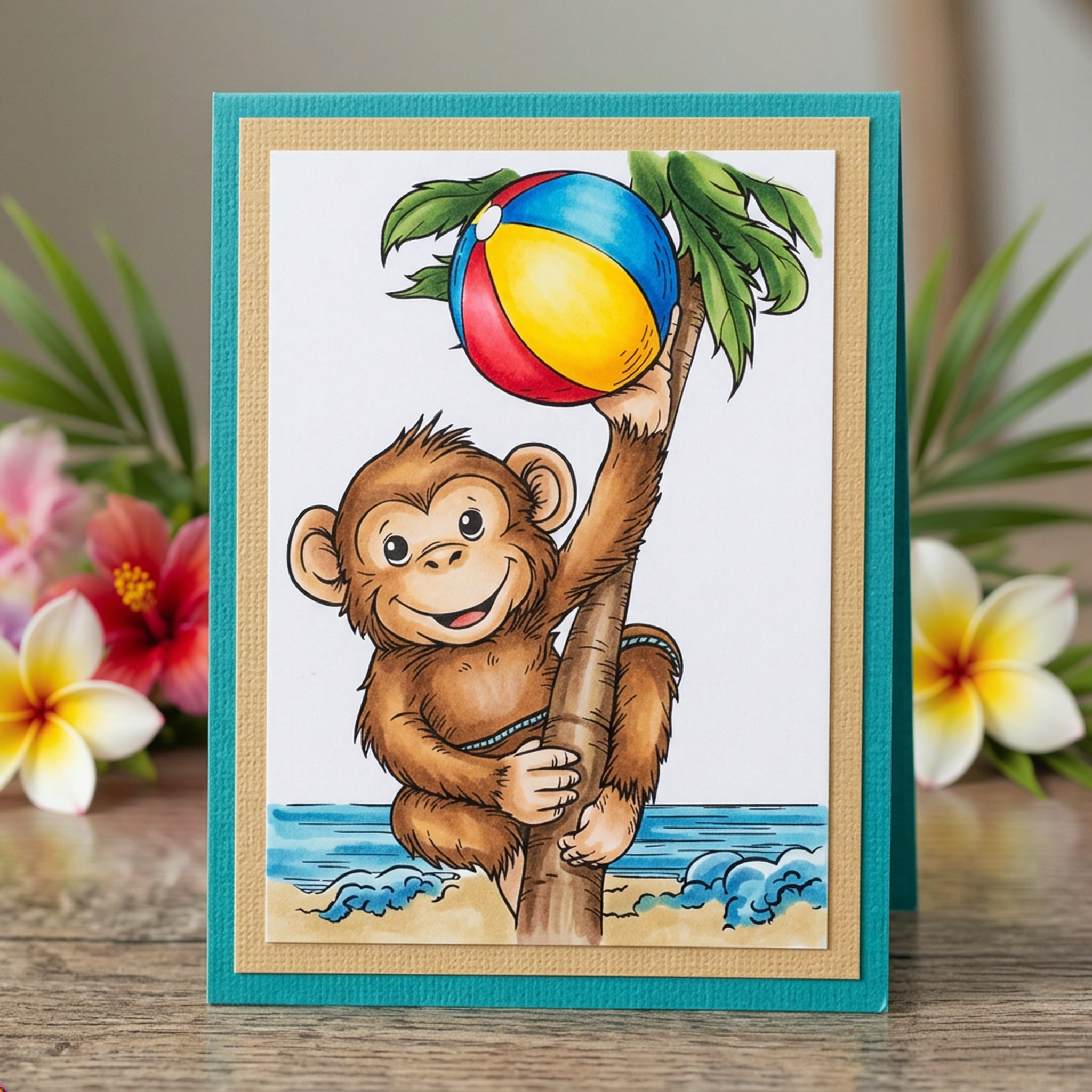 SL Clear Stamps Catching Up - Monkey Essentials 1 Piece