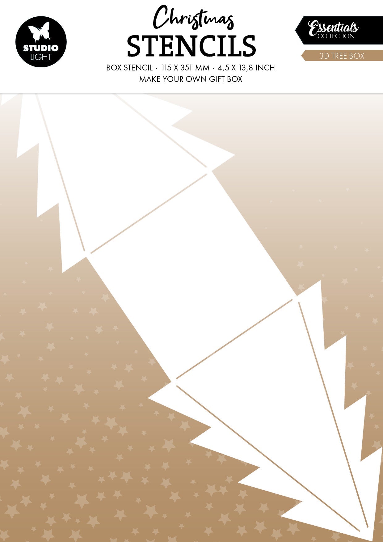 SL Stencil 3D Tree Box Essentials 1 Piece