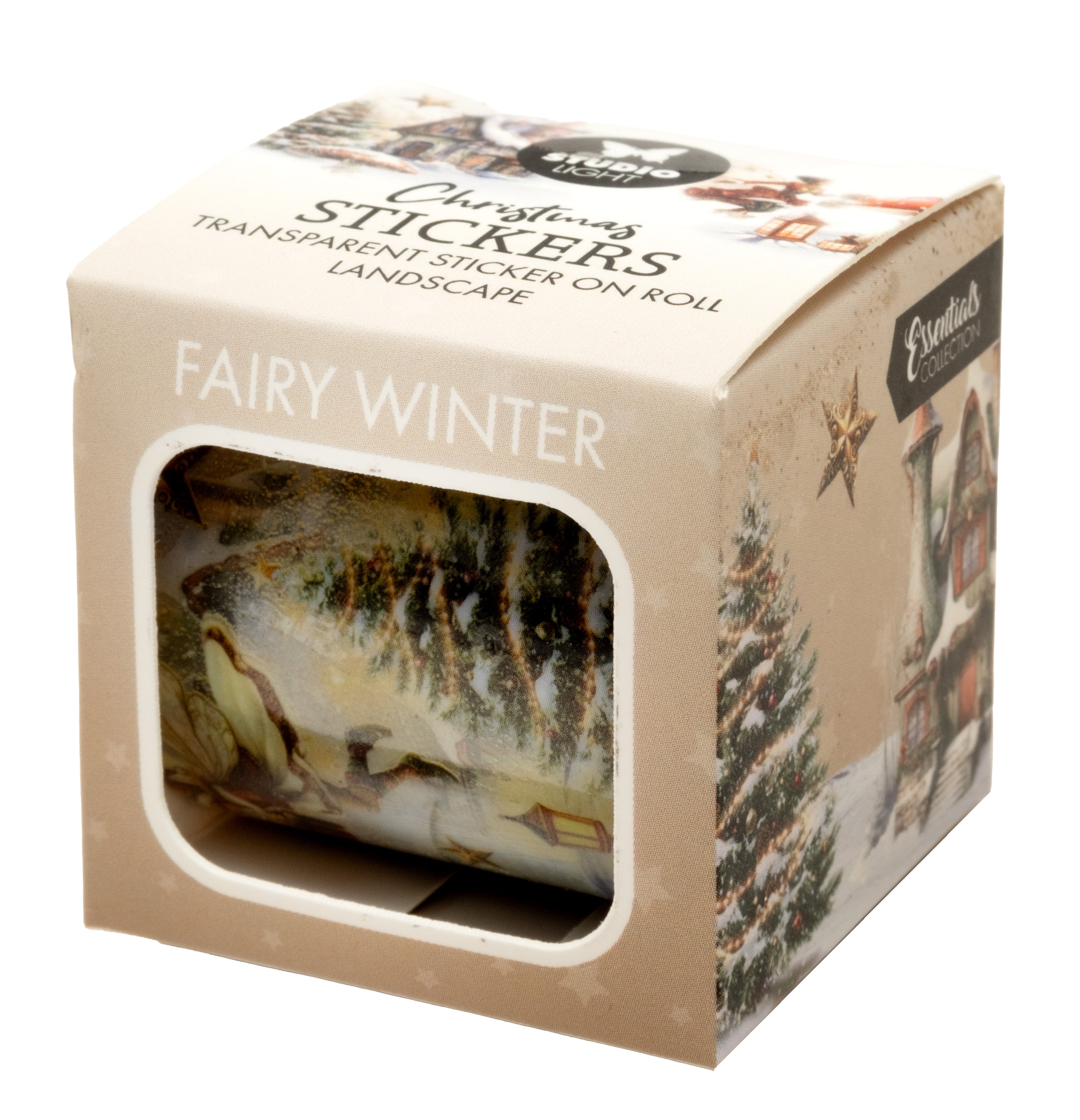 SL Clear Stickers Fairy Winter On A Roll Essentials 5 Meter