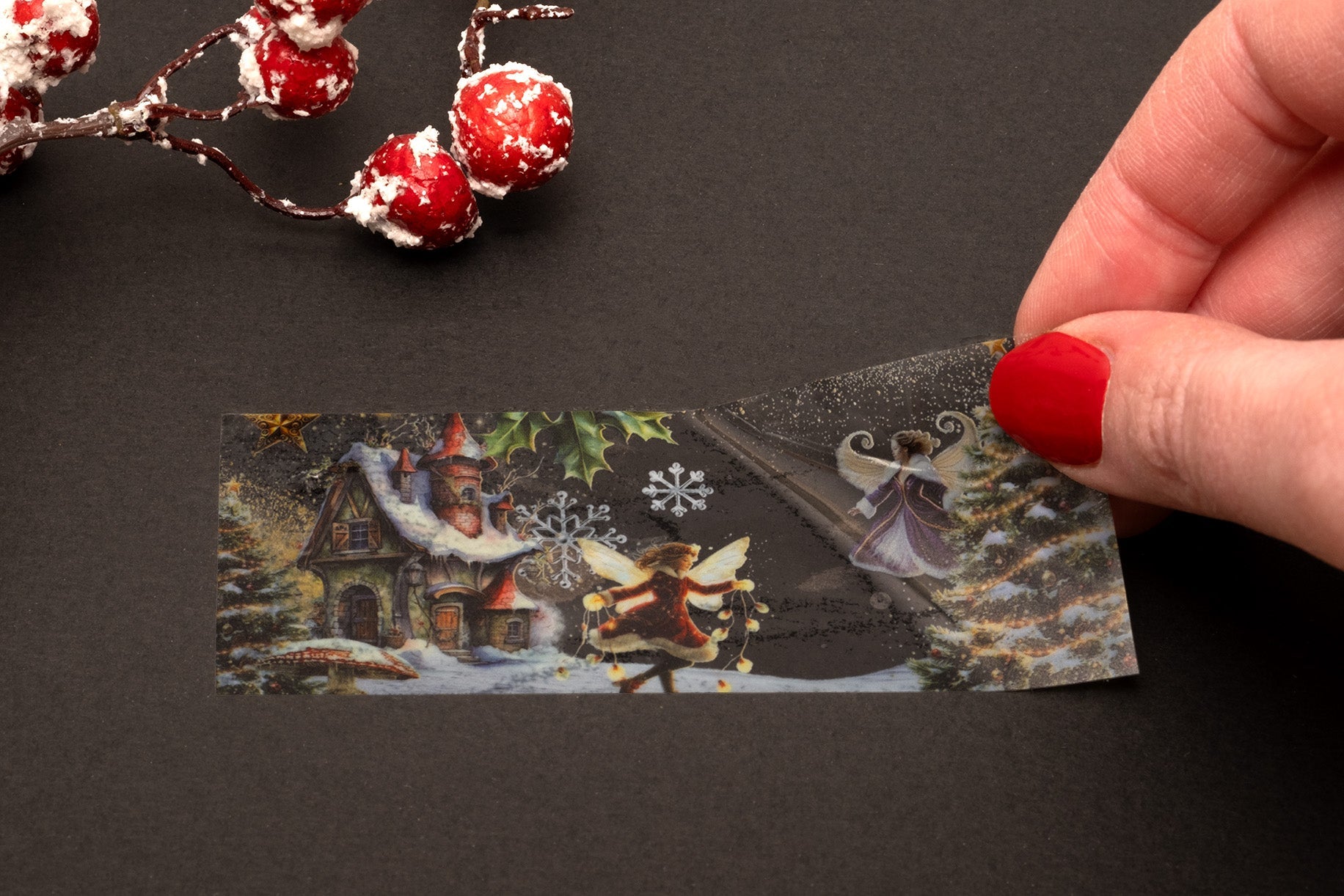 SL Clear Stickers Fairy Winter On A Roll Essentials 5 Meter