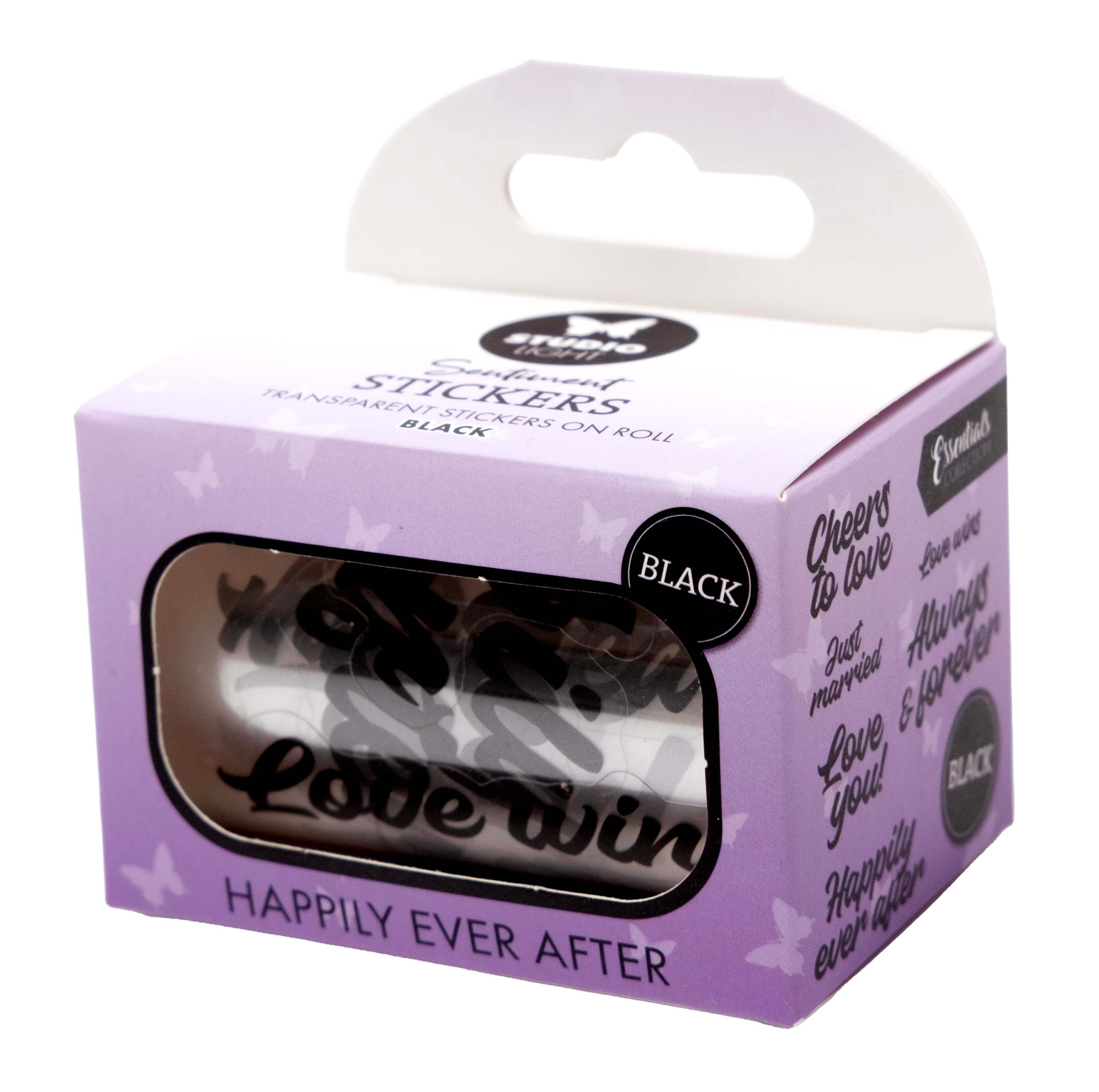SL Clear Stickers Black - Happily Ever After Essentials 5 Meter