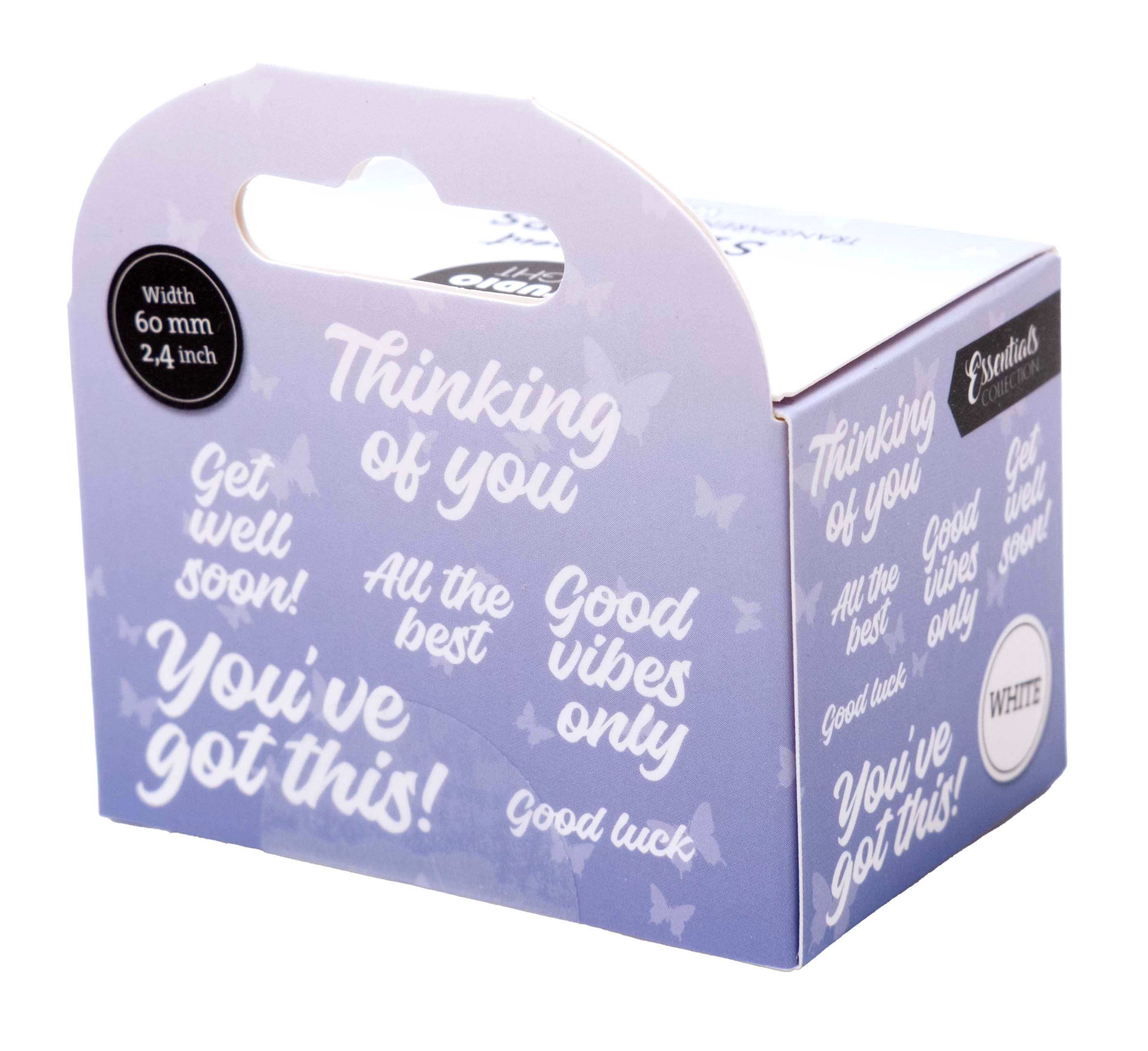 SL Clear Stickers White - All The Best Essentials 5 Meter