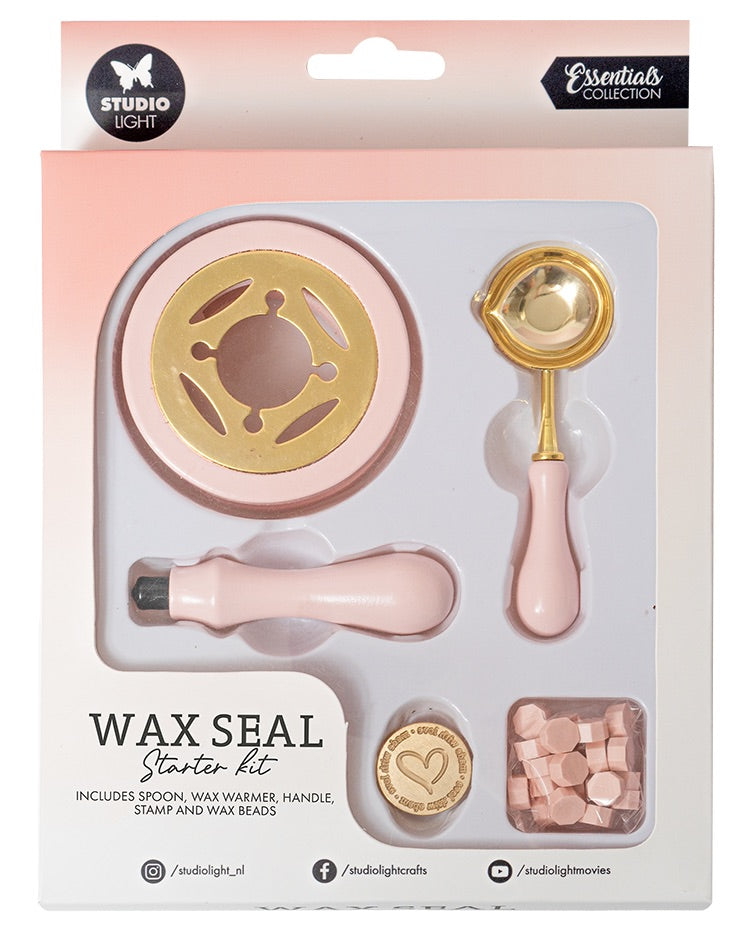 SL Wax Seal Starter Kit Essentials Tools 135x190x45mm 1 PC nr.01