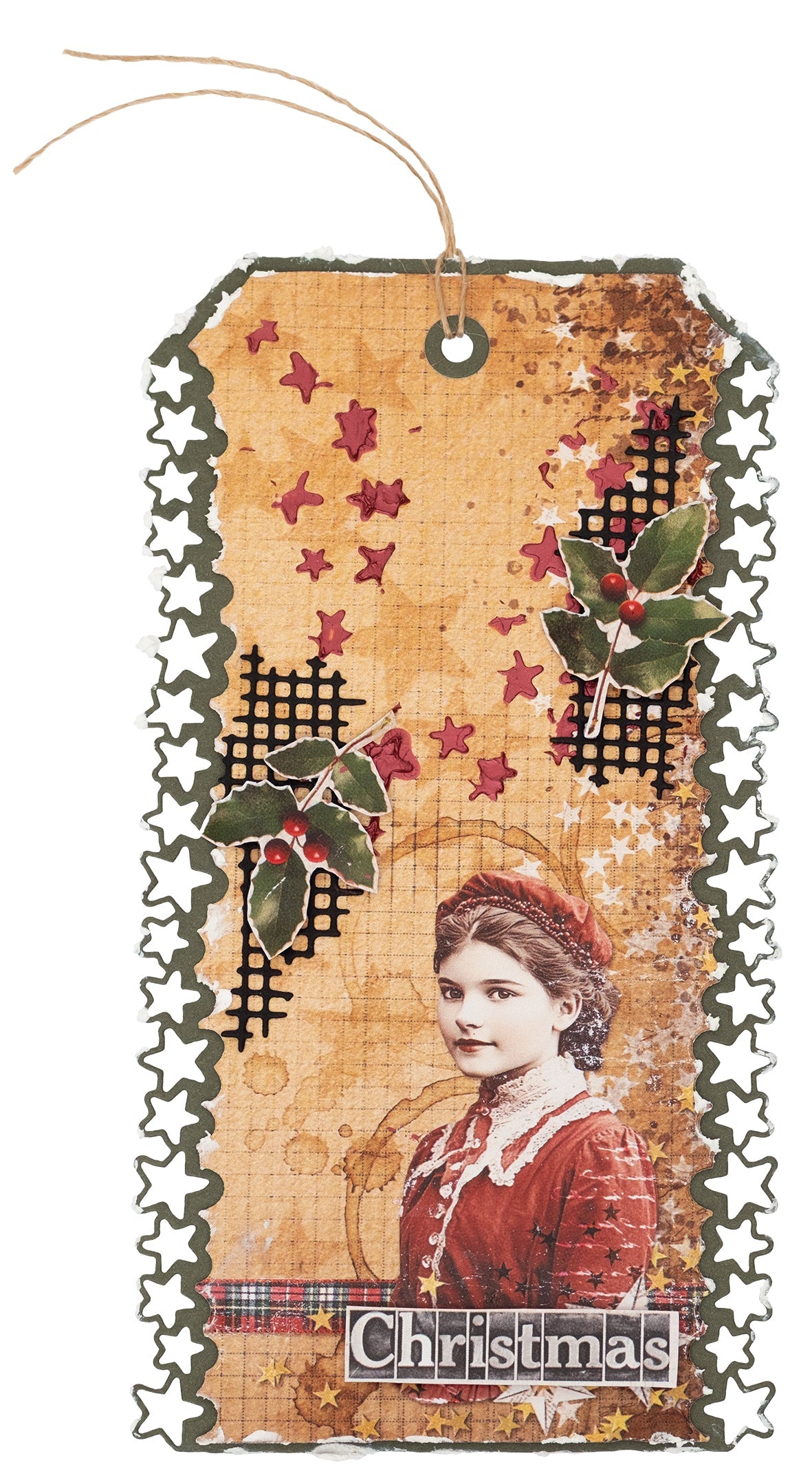 SL Cutting Die Star Label Grunge Collection 6 Pieces