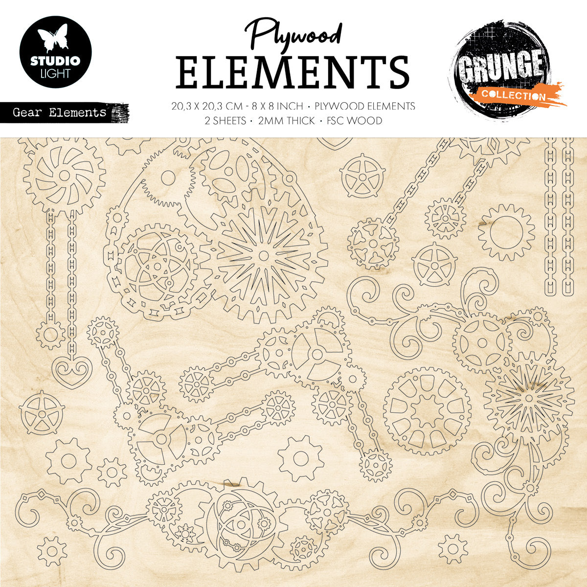 SL Plywood Elements Gear Elements Grunge Collection 2 PC