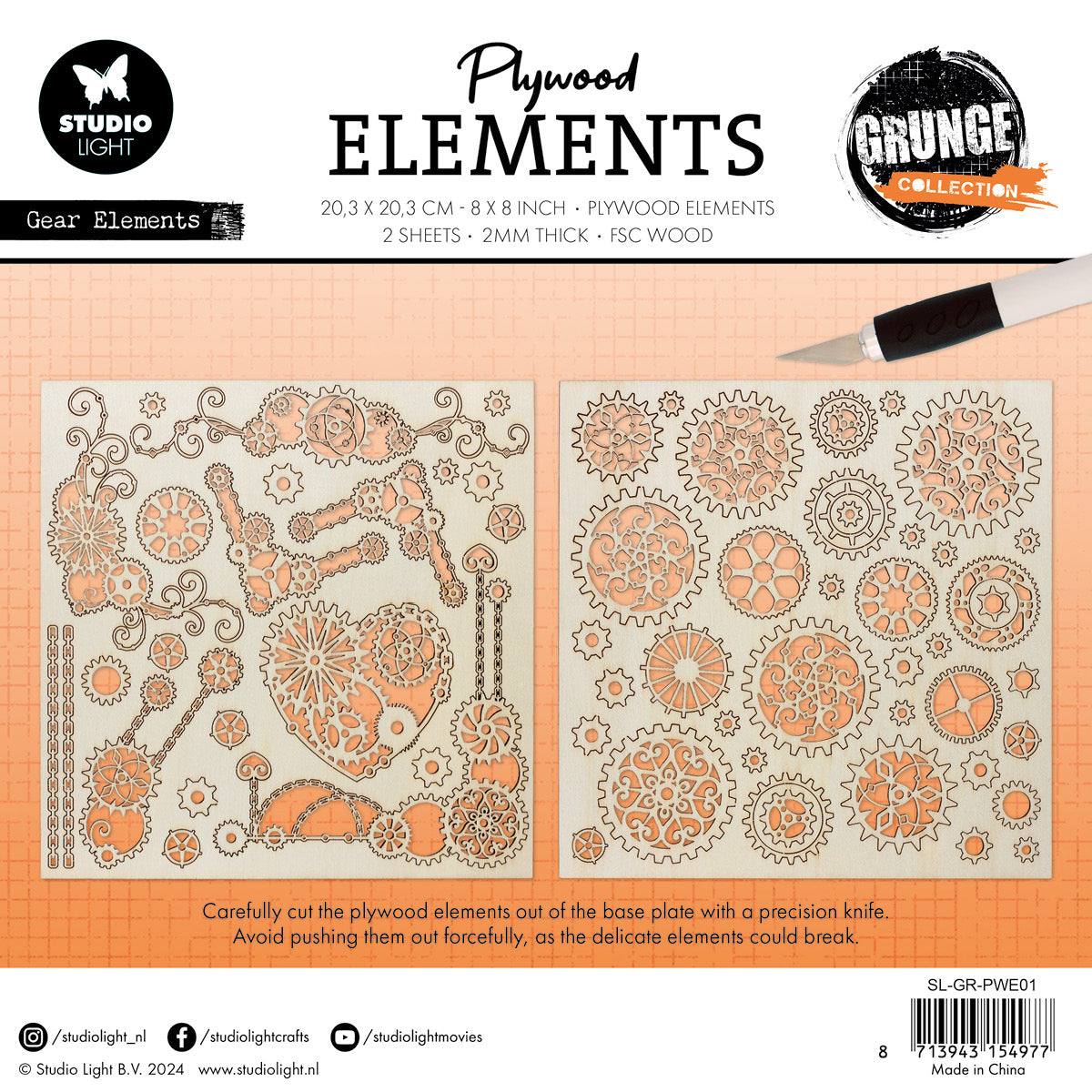 SL Plywood Elements Gear Elements Grunge Collection 2 PC