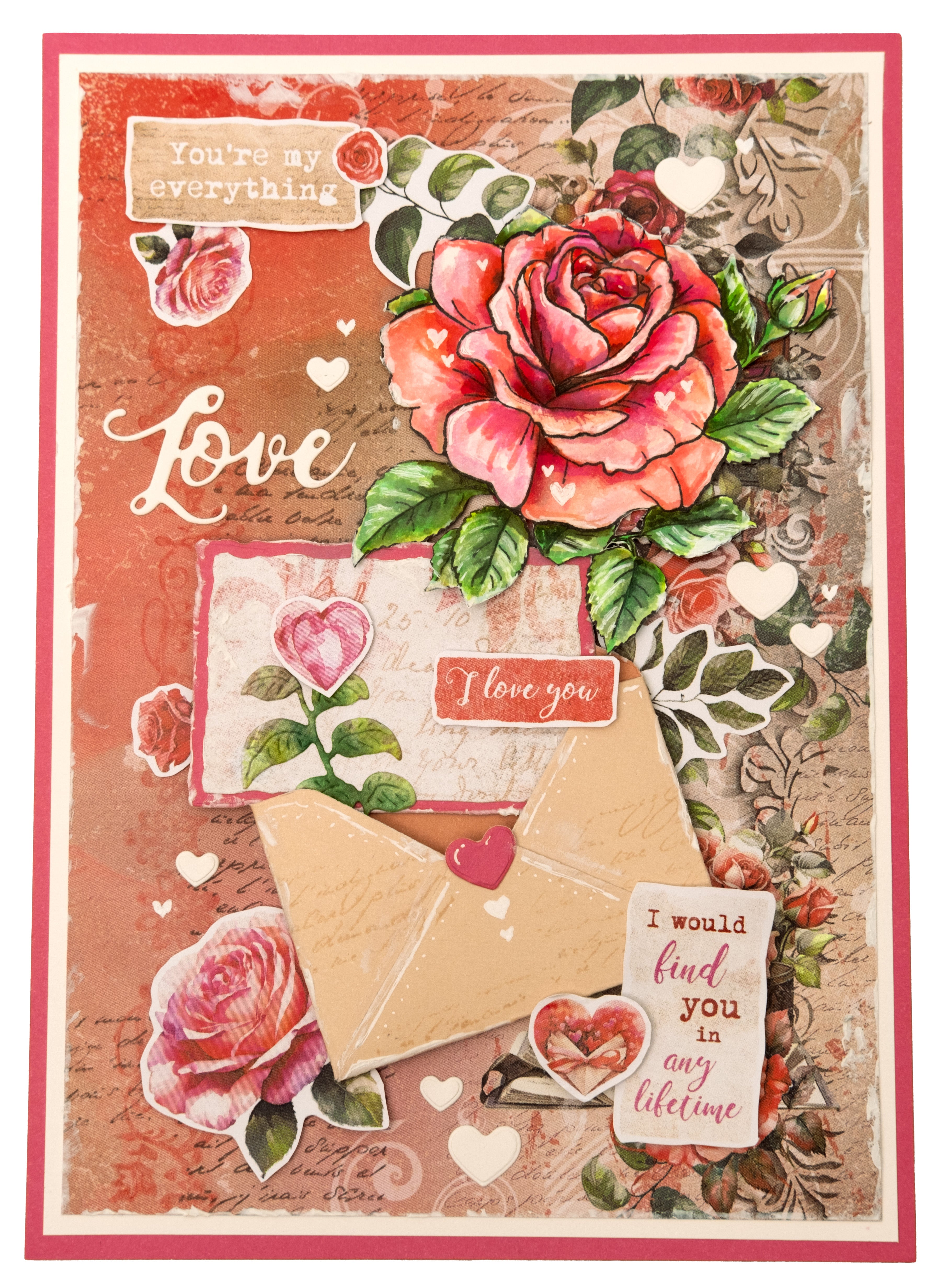 SL Cutting Die Rose Tag Love Of My Life 6 PC