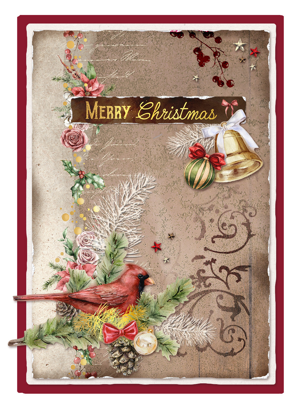 SL Paper Pad Backgrounds Magical Christmas 203x203x5mm 18 SH nr.102