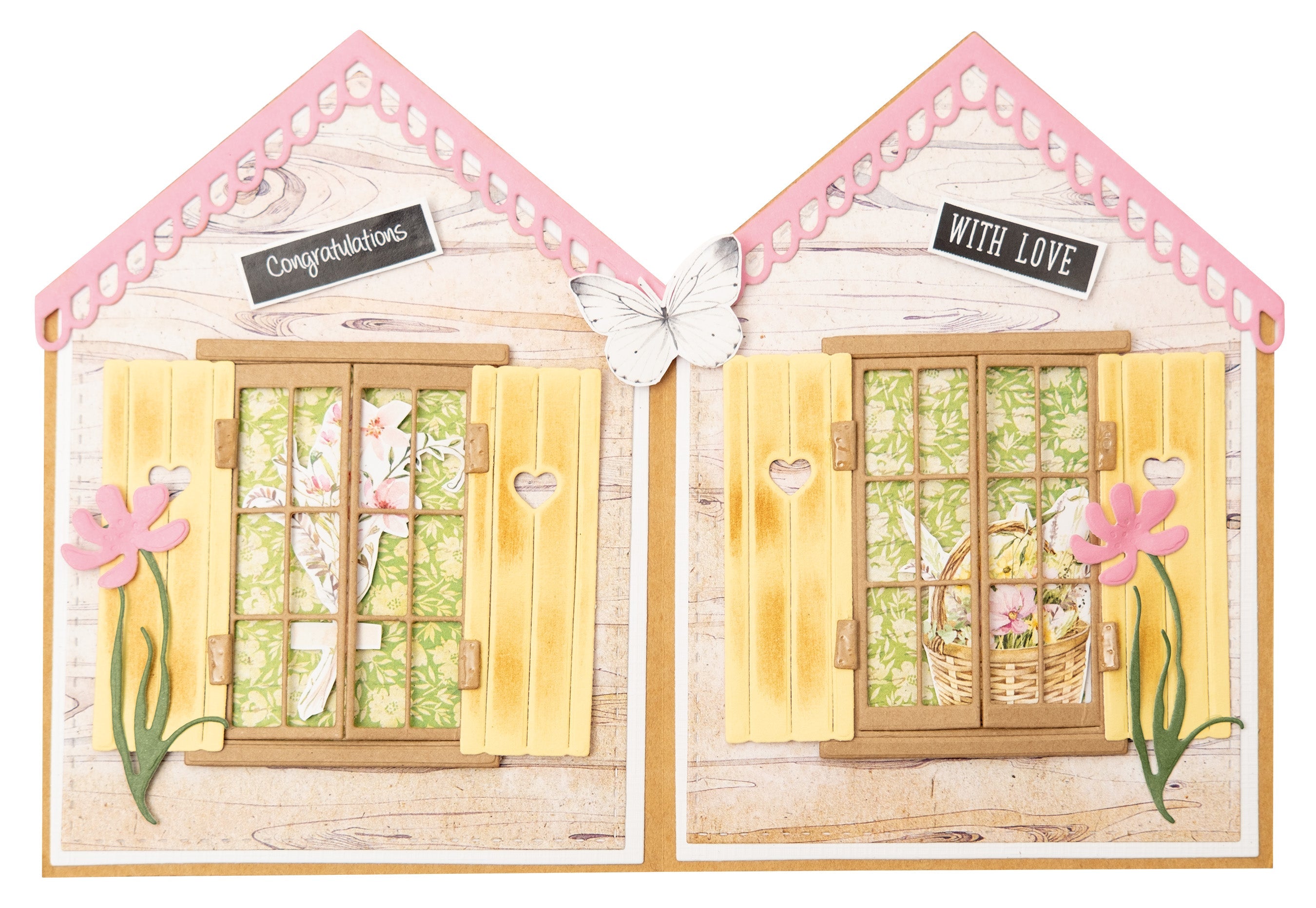 SL Die-Cut Paper Pad Paper Elements Spring Meadow 20 SH