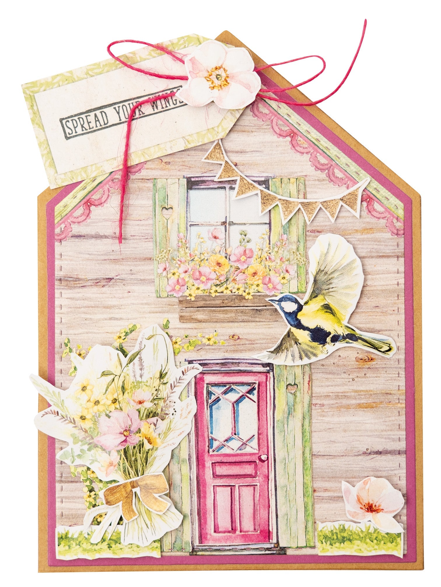 SL Die-Cut Paper Pad Paper Elements Spring Meadow 20 SH