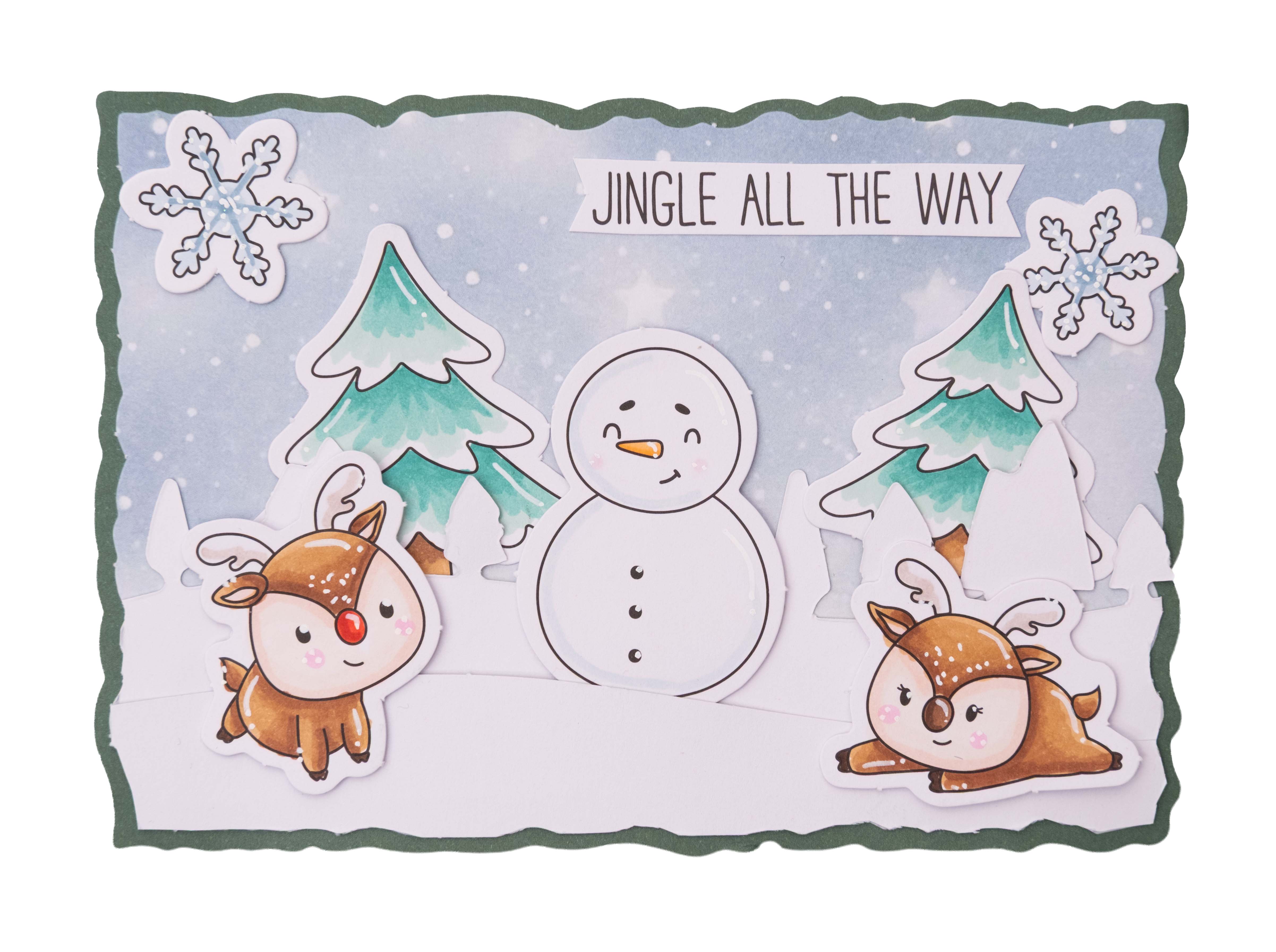 SL Card Making Pad Christmas Sweet Stories 13 Sheets