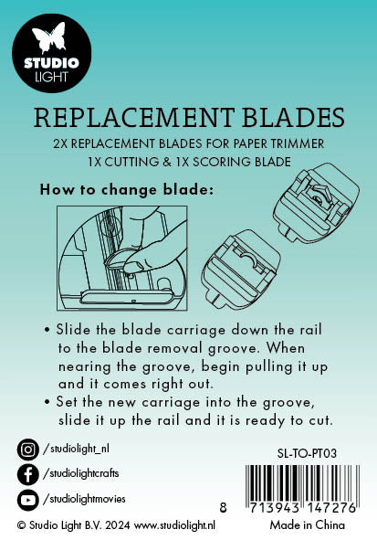 SL Replacement Blades Cutting + Scoring Essentials Tools 2 PC nr.03