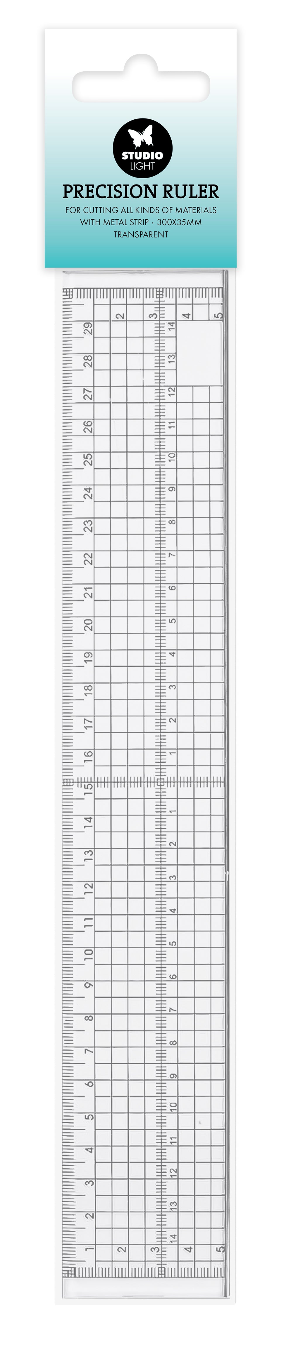 SL Ruler Metal Edge 30cm Tools Essentials 1 PC