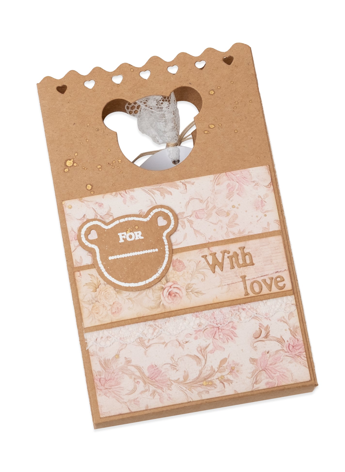 SL Cutting Die Bear Gift Bag Teddy's Tea Time 1 Piece