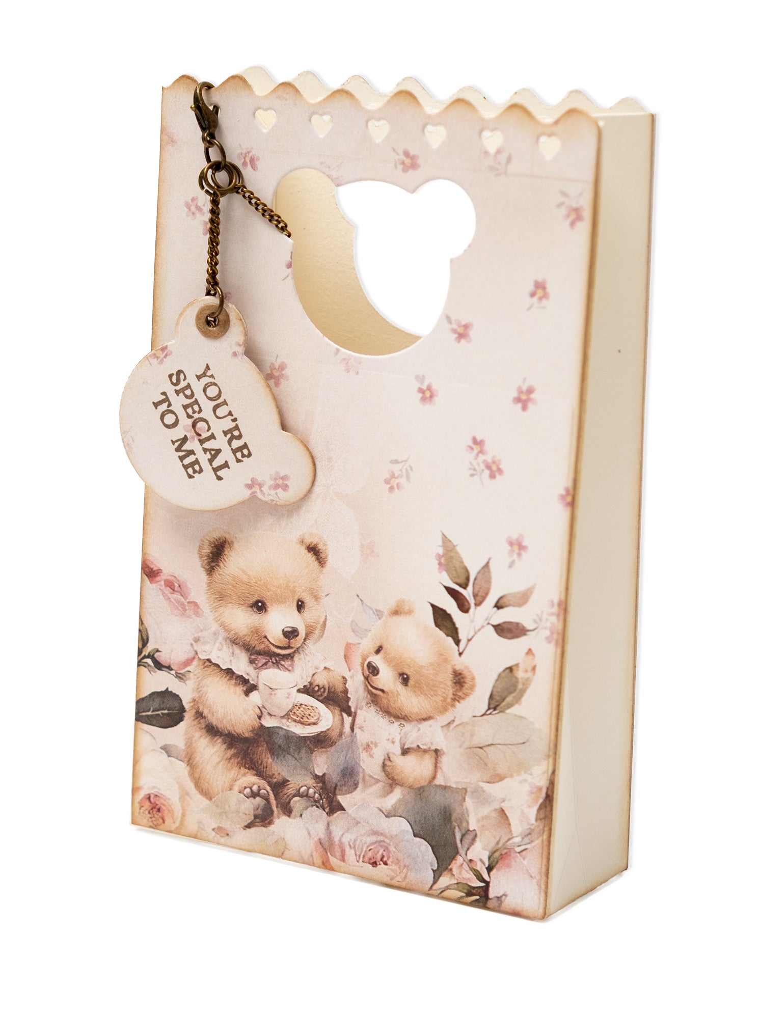 SL Cutting Die Bear Gift Bag Accessories Teddy's Tea Time 7 Pieces
