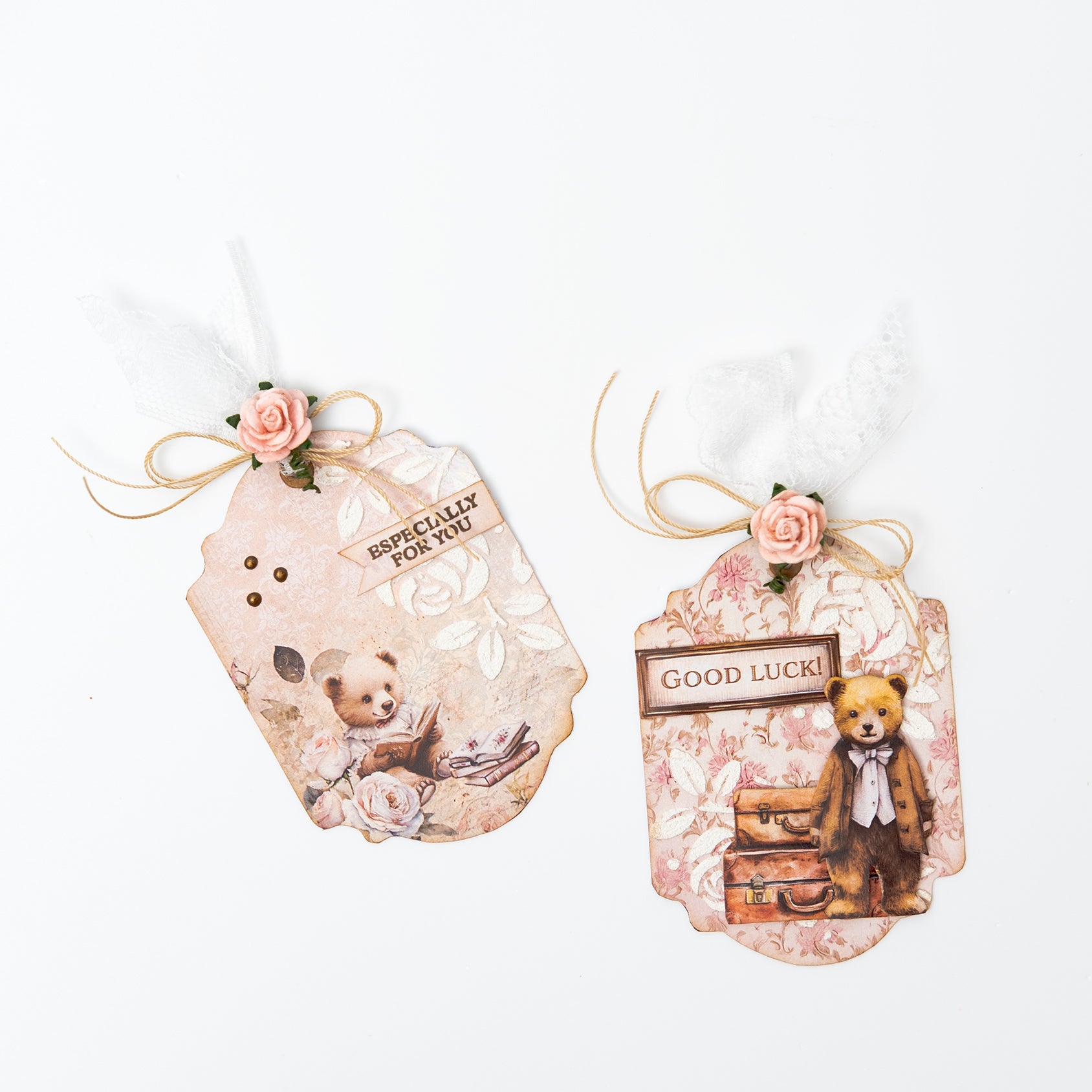 SL Tags ATC Tags Teddy's Tea Time 20 Pieces