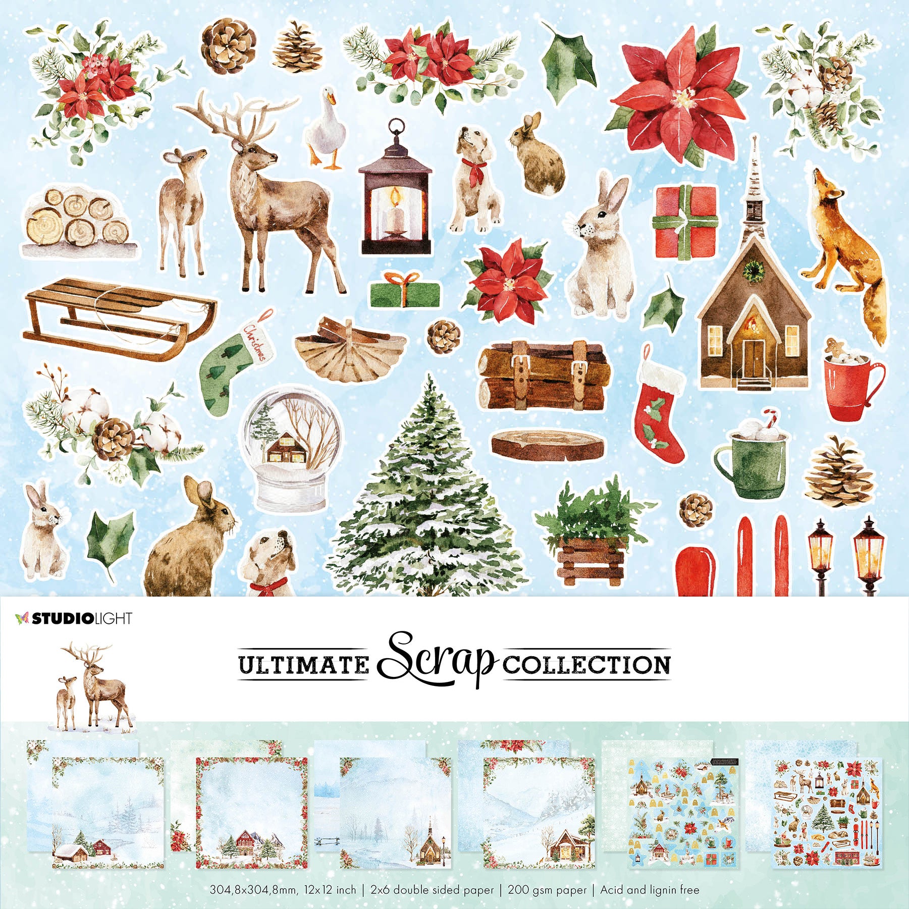SL Paper Set Christmas Ultimate Scrap Collection 304.8x304.8x3mm 12 SH nr.29