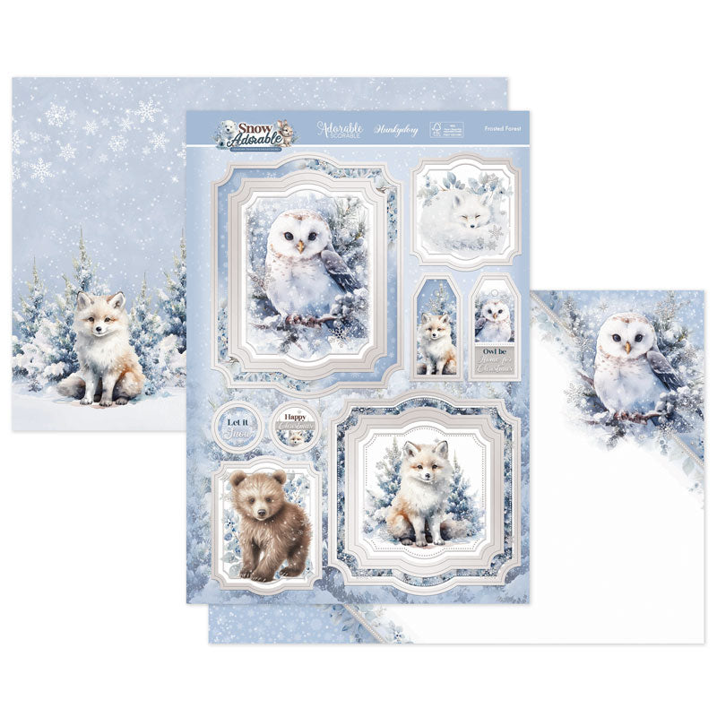 Frosted Forest Luxury Topper Set