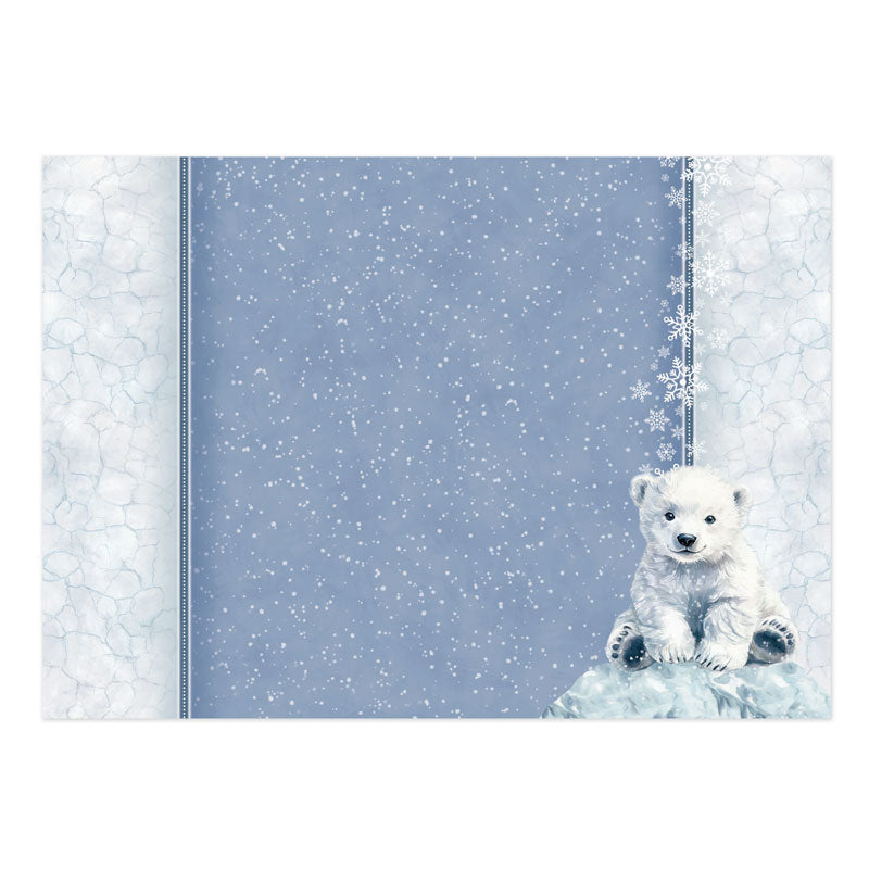 Snowy Scenes Luxury Topper Set