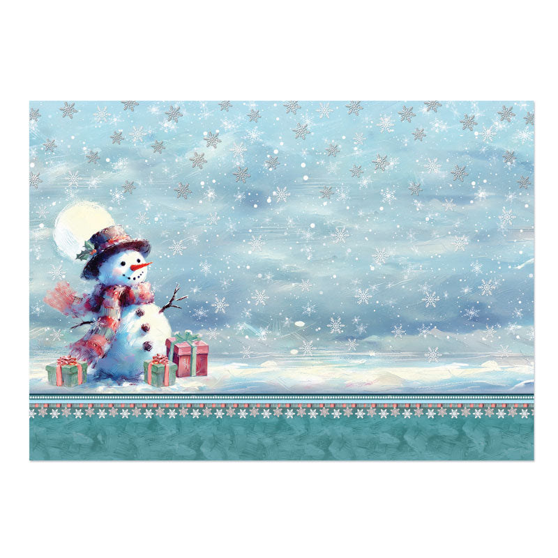 A Jolly Snowman Luxury Topper Set