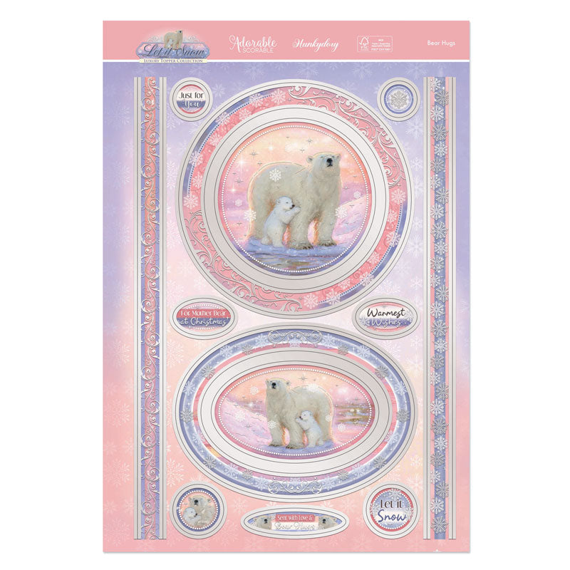 Bear Hugs Luxury Topper Set