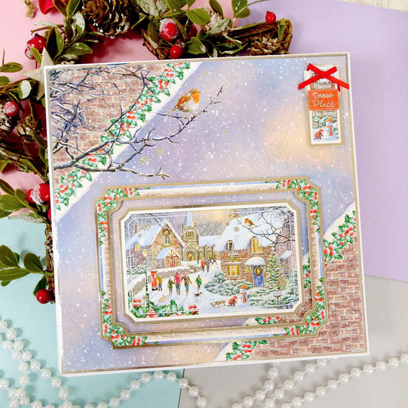 Snow Place Like Home Luxury Topper Set