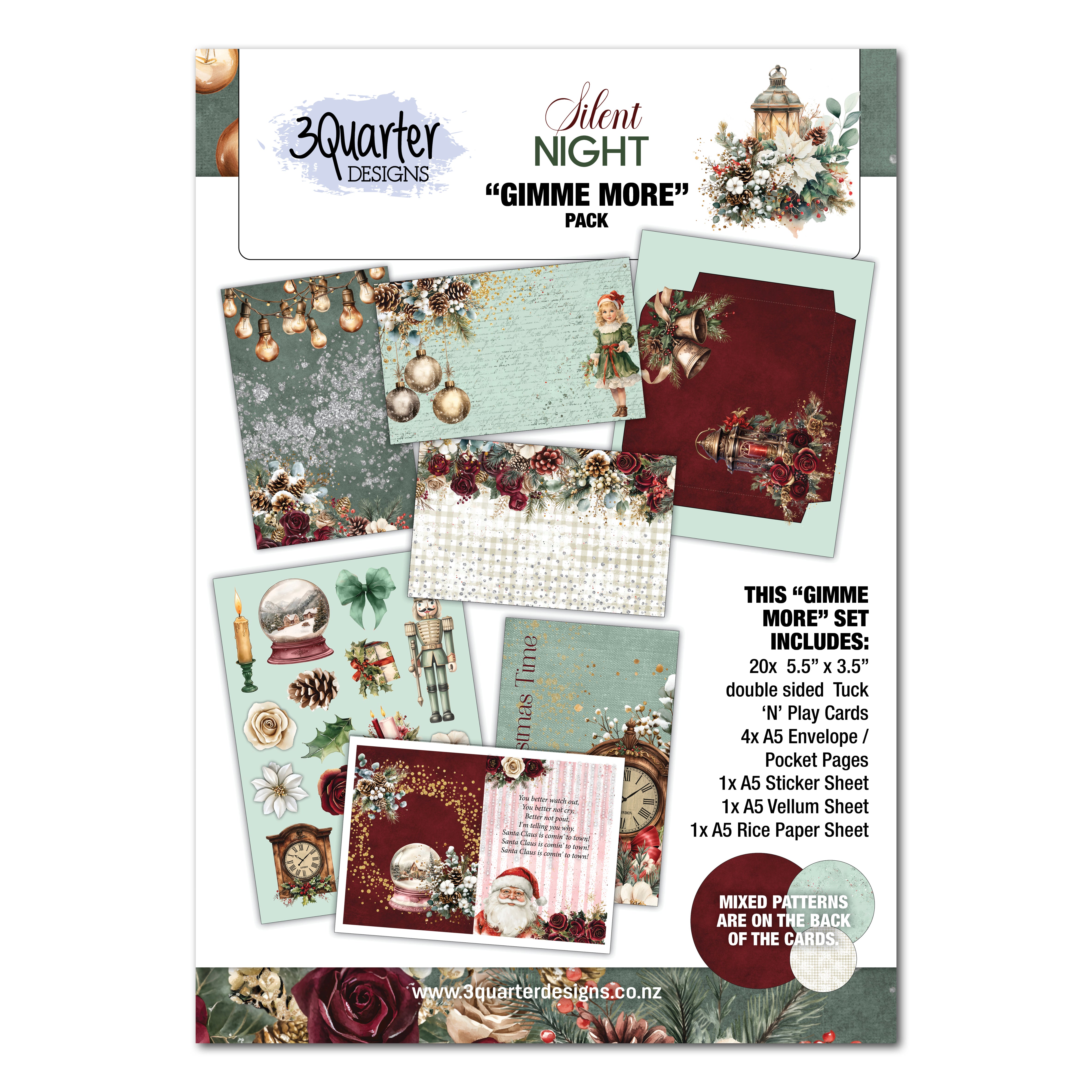 3Quarter Designs Silent Night Gimme More Pack