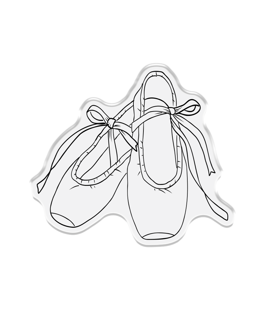 Sara Signature A Christmas Dream Stamp and Die - Elegant Slippers