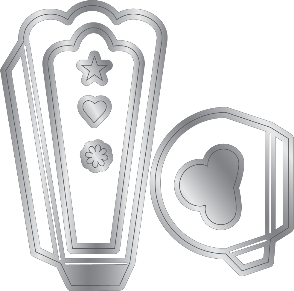 Sara Signature The Gilded Age Die & Stencil Set - Teacup