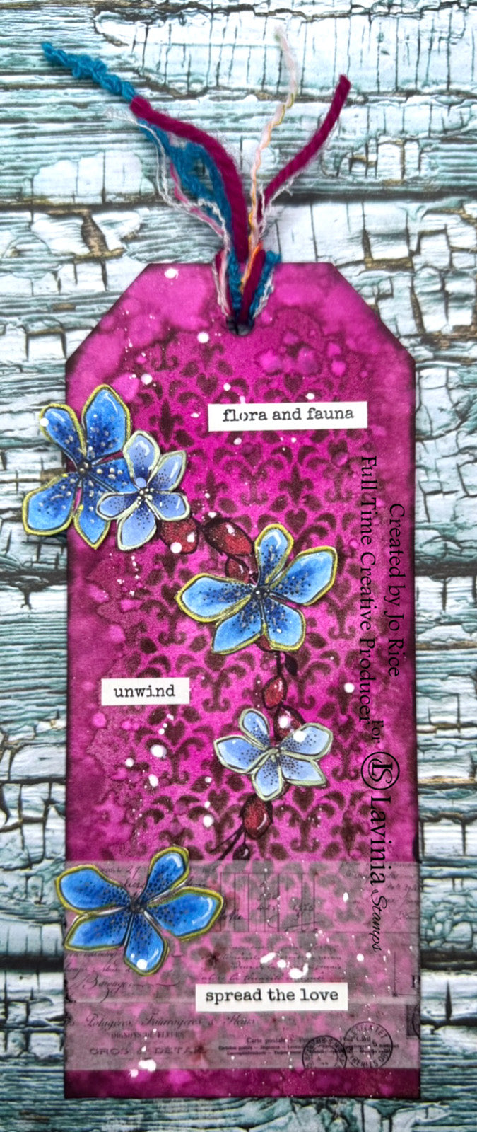 Lavinia Stencil - Baroque Flower