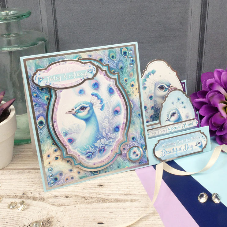 Crafty Stash Pads - Peacock Paradise