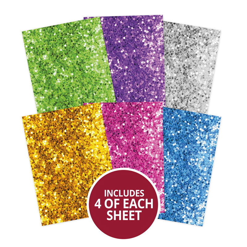 Stickables A5 Self-Adhesive Papers - Glitter