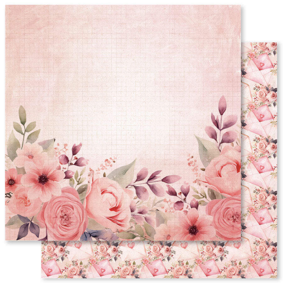 Sweet Valentine D 12 x 12 Paper (12 pc Bulk Pack) 33330