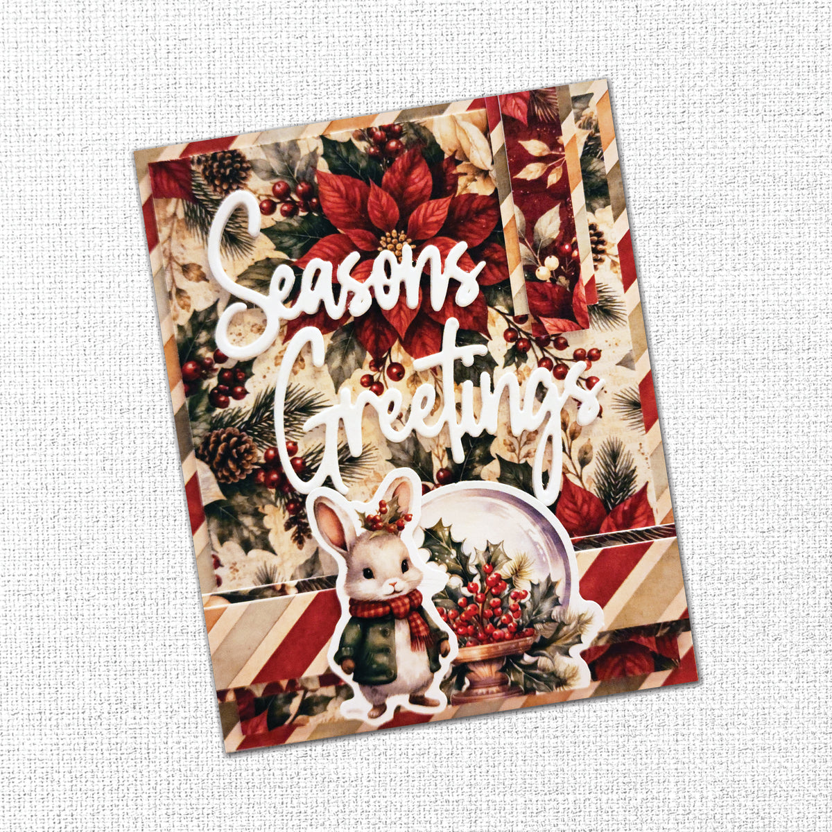 The Christmas Library 6 x 8" Embossed Die Cuts 37603
