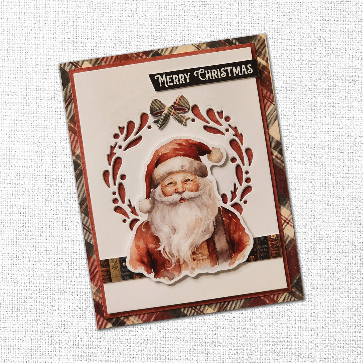 The Christmas Library 6 x 8" Embossed Die Cuts 37603