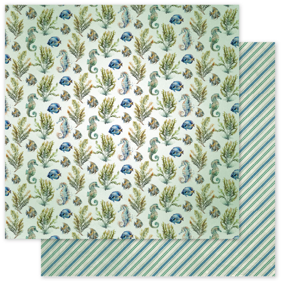 Seaside Memories Basics 12x12 Paper Collection 33774