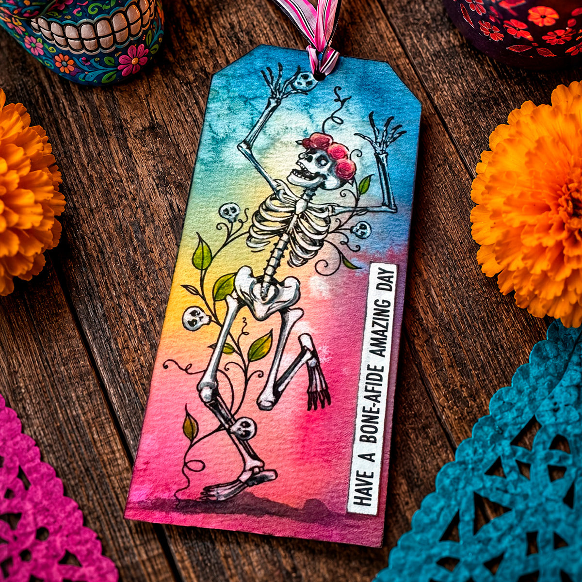Pink Ink Designs - Game of Bones, DL Stamp Set