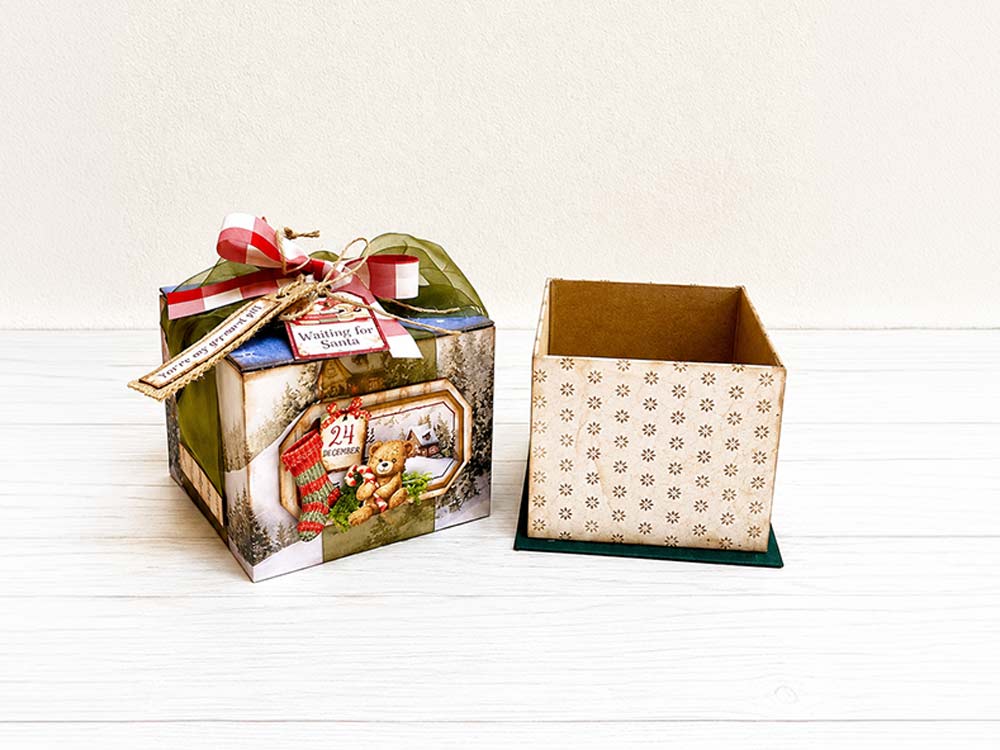 Scrapbooking Printed Pad For Art And Craft 22 Sheets cm 30.5x30.5 (12"x12") Single Face - Silent Night