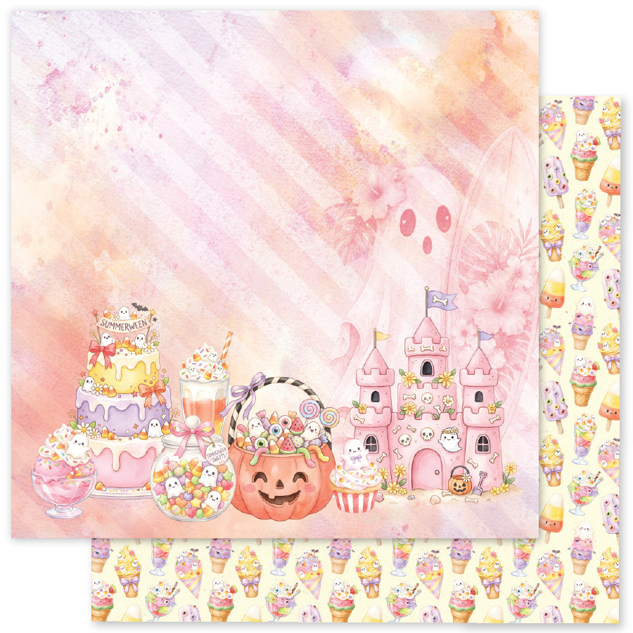 Spooky Summer B 12x12 Paper (12 pc Bulk Pack) 37237
